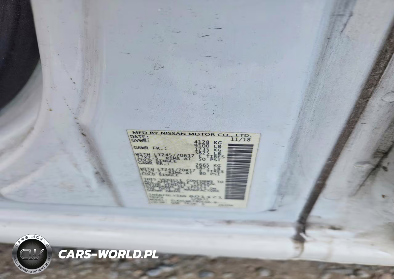 2019 Nissan Nv 2500 Hd S VIN:1N6BF0LY5KN801471 - 13