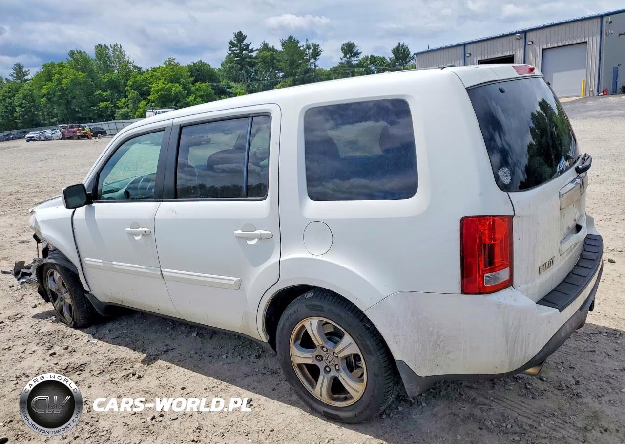 2013 Honda Pilot Exl VIN:5FNYF4H5XDB016304 - 2