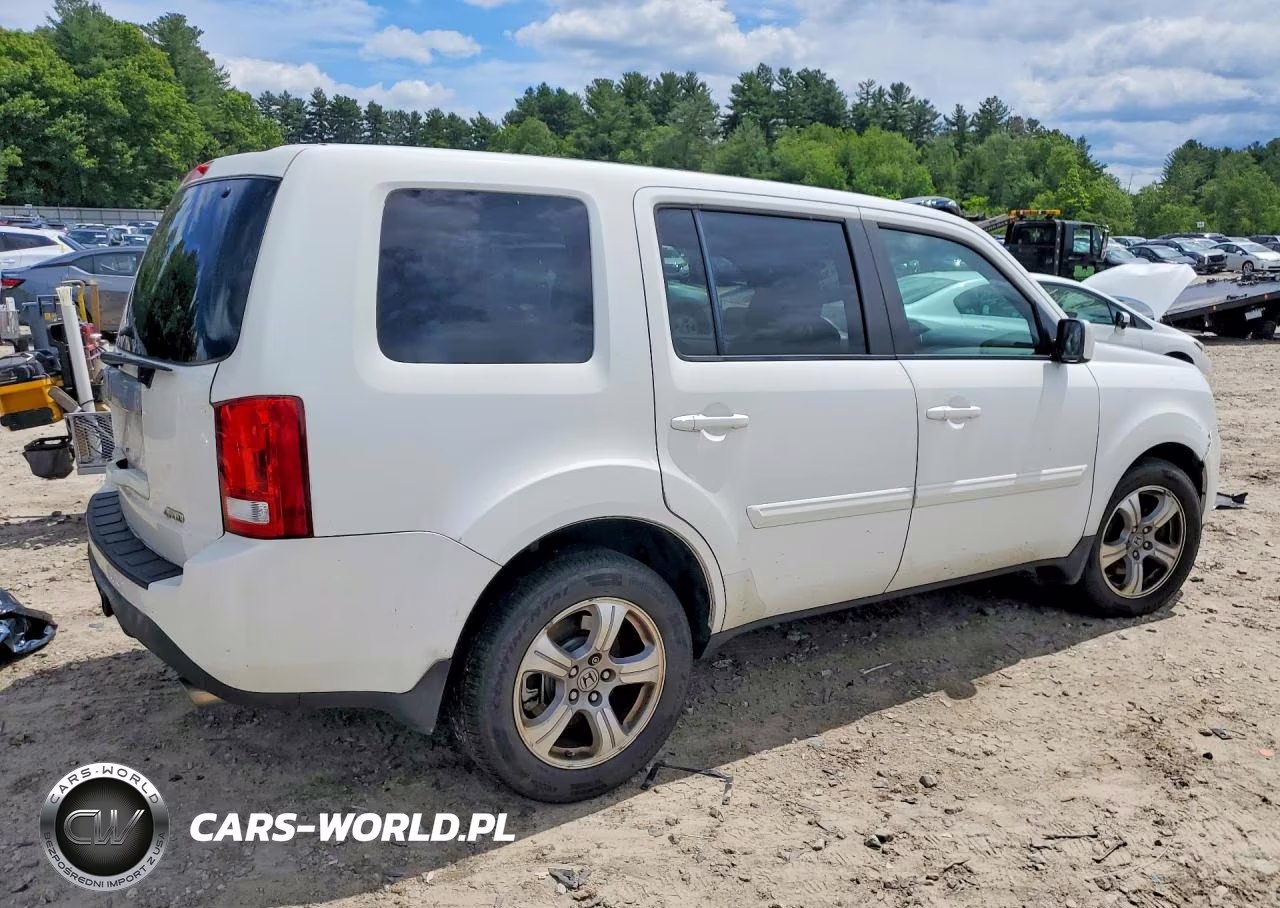2013 Honda Pilot Exl VIN:5FNYF4H5XDB016304 - 3