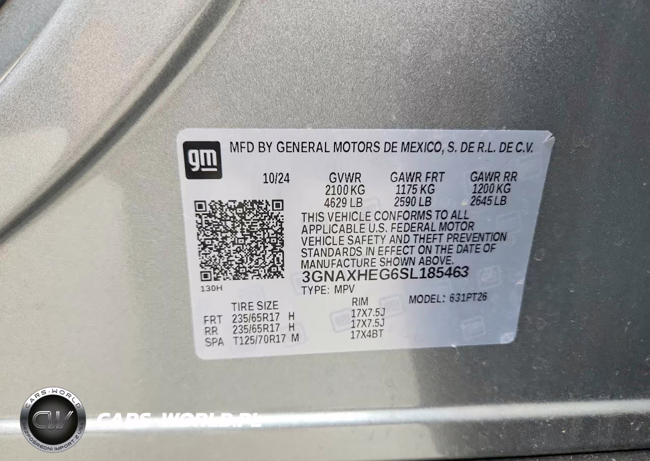 2025 Chevrolet Equinox Lt VIN:3GNAXHEG6SL185463 - 13
