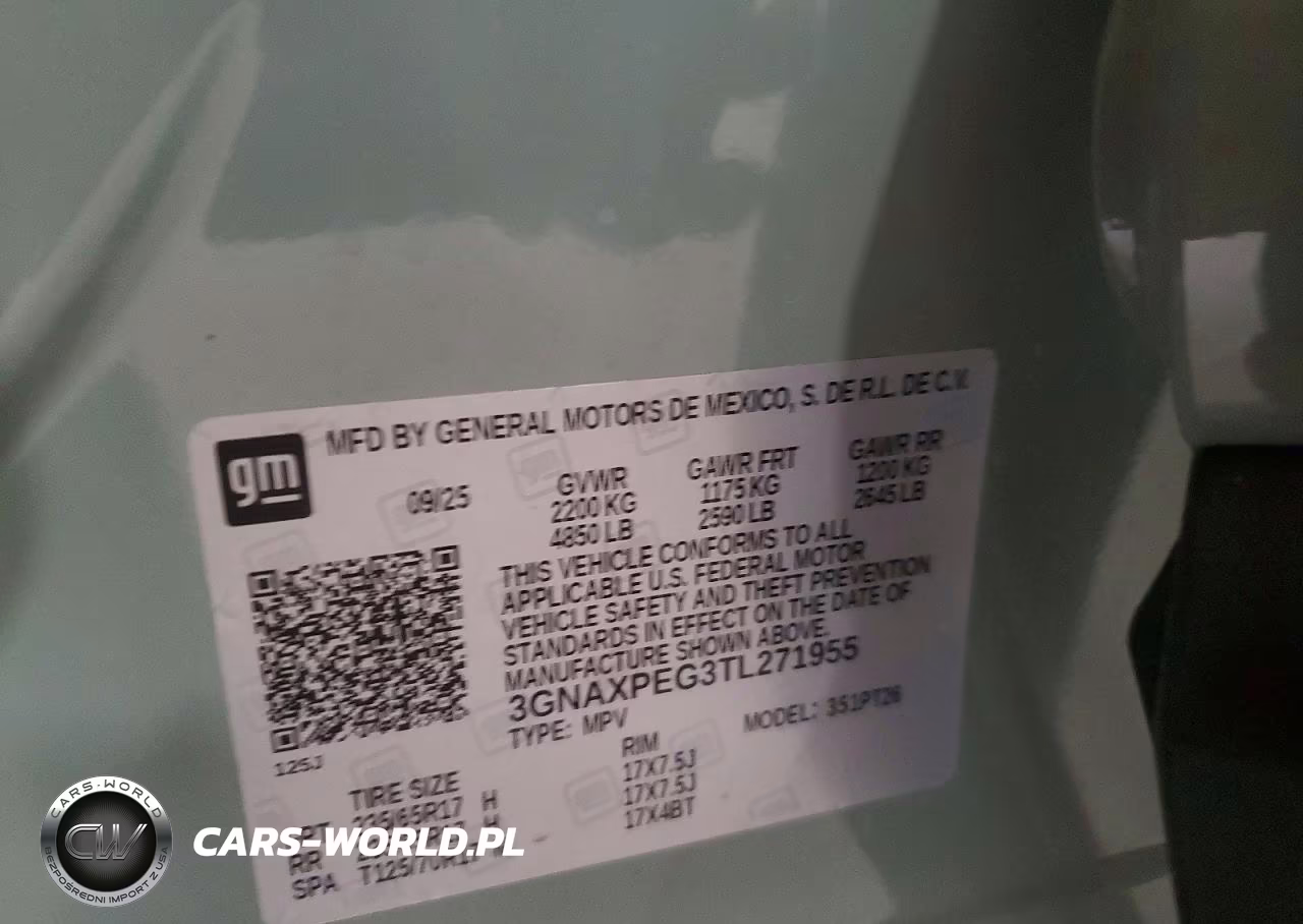 2026 Chevrolet Equinox Lt VIN:3GNAXPEG3TL271955 - 13