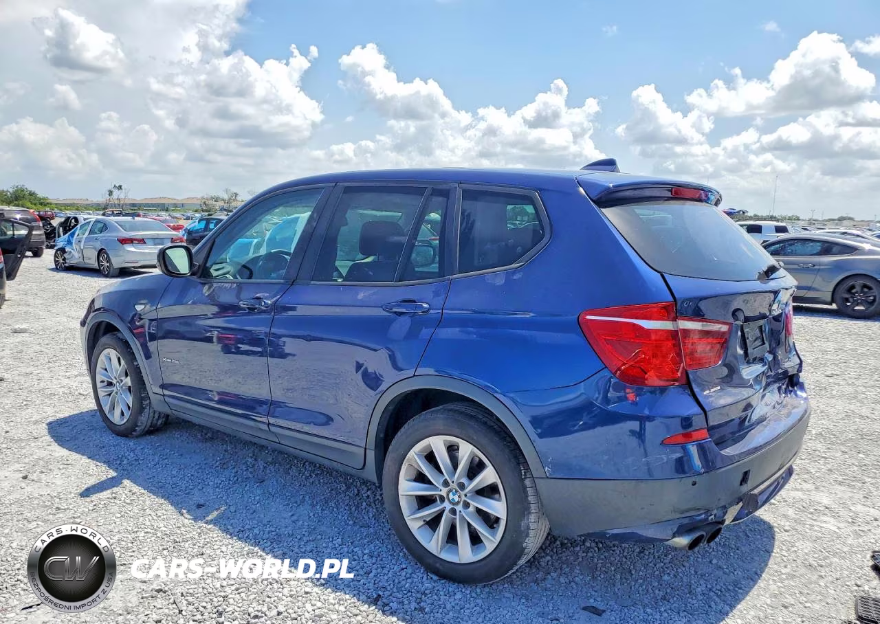 2013 BMW X3 xDrive28I VIN:5UXWX9C58D0A19680 - 2