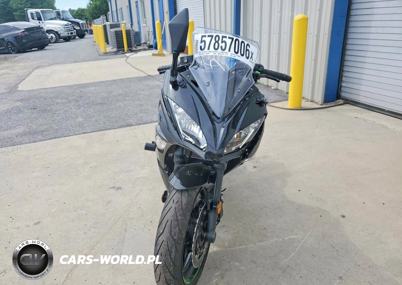 2019 Kawasaki Ex650 F VIN:JKAEXEK12KDA32977 - 2