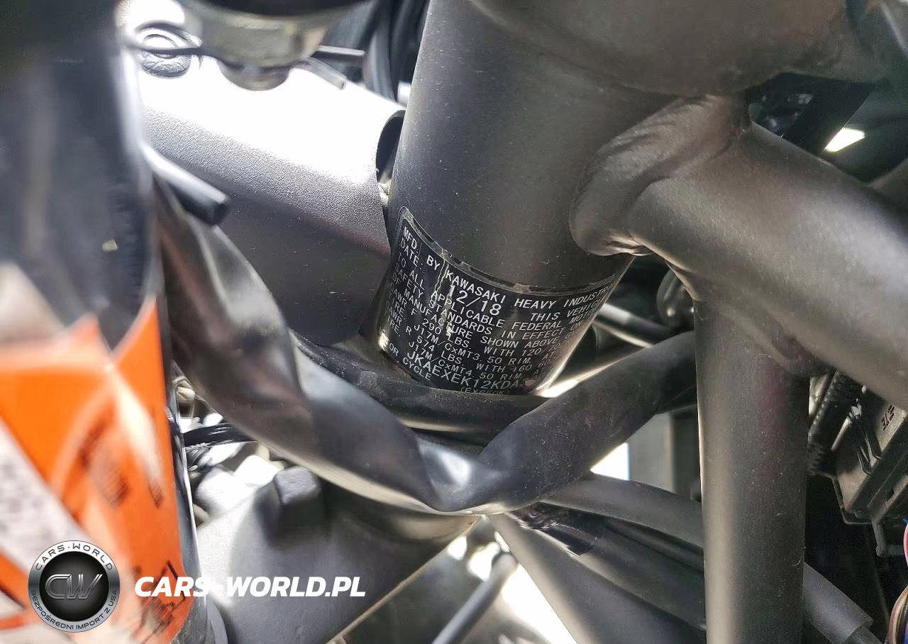 2019 Kawasaki Ex650 F VIN:JKAEXEK12KDA32977 - 9