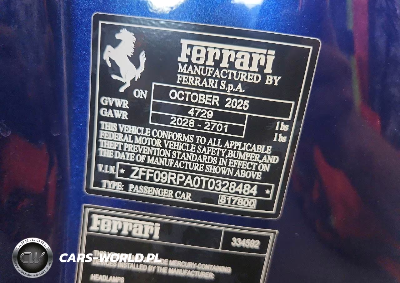 2026 Ferrari Roma Spider VIN:ZFF09RPA0T0328484 - 13