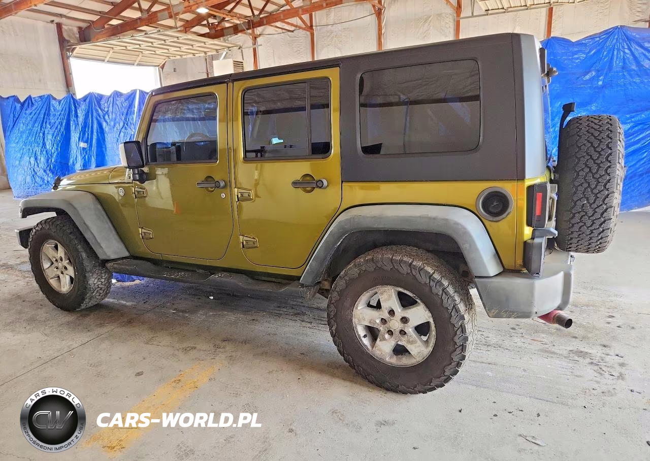 2008 Jeep Wrangler Unlimited X VIN:1J4GA391X8L529078 - 2