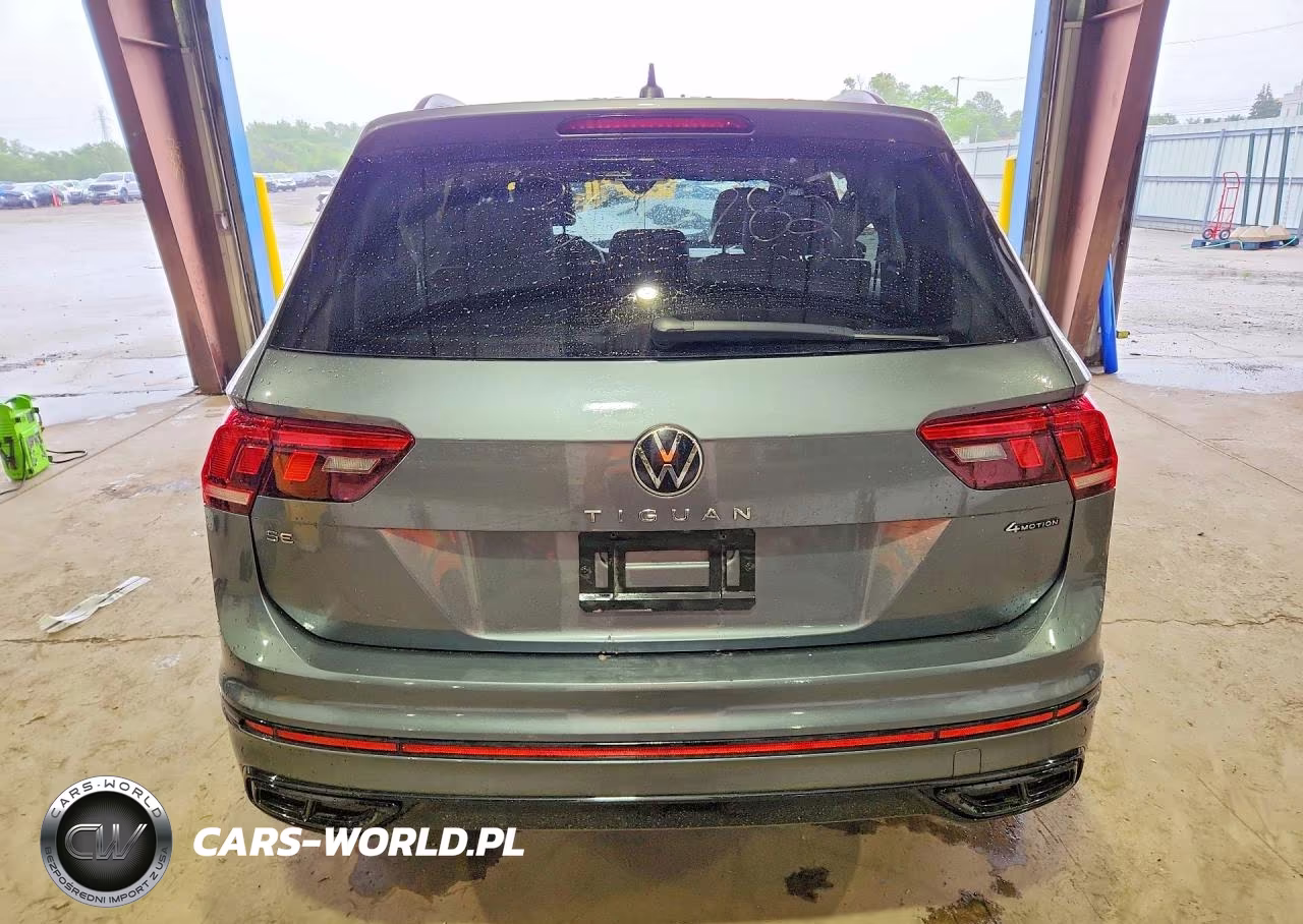 2022 Volkswagen Tiguan Se R-Line Black VIN:3VV8B7AX9NM047969 - 6
