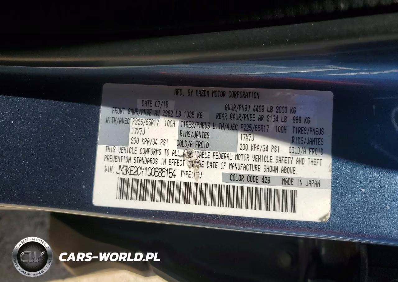 2016 Mazda Cx-5 Touring VIN:JM3KE2CY1G0686154 - 13