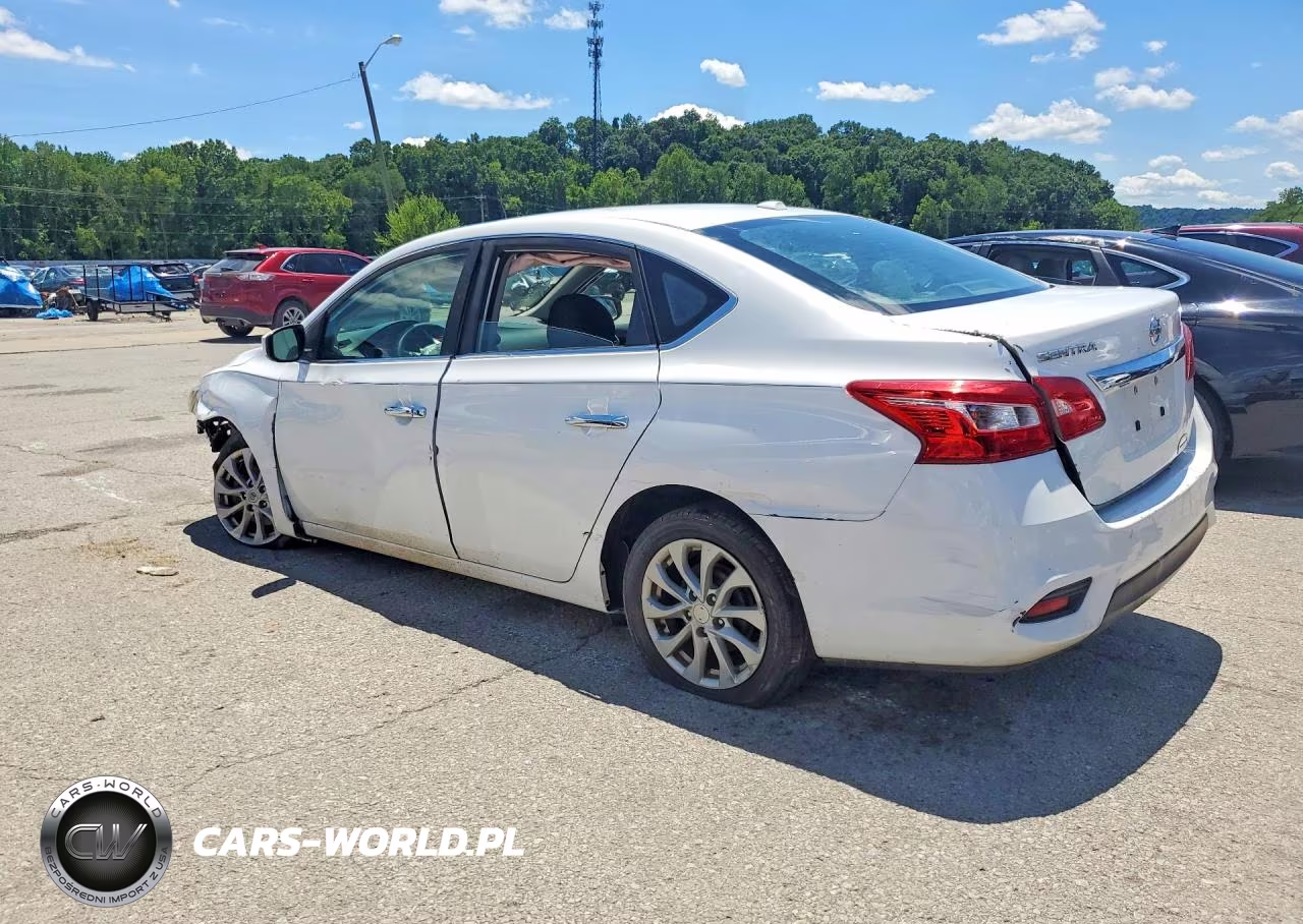 2019 Nissan Sentra Sv VIN:3N1AB7APXKY318531 - 2