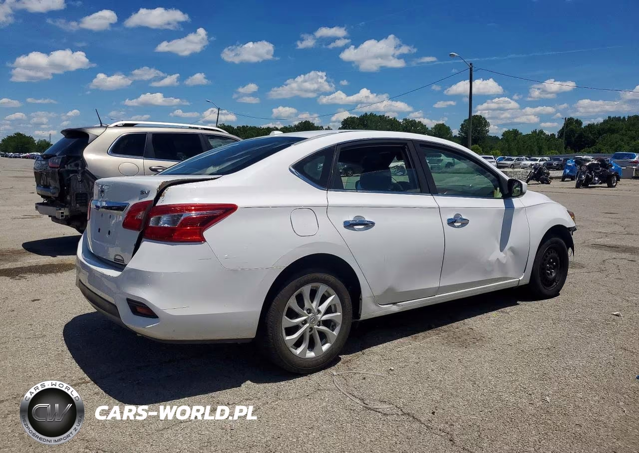 2019 Nissan Sentra Sv VIN:3N1AB7APXKY318531 - 3