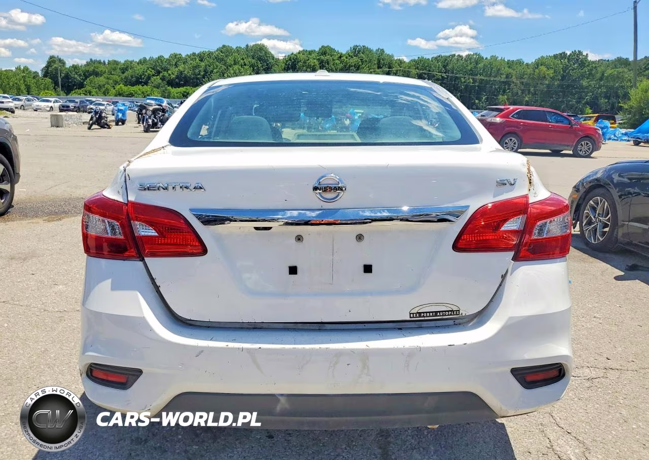 2019 Nissan Sentra Sv VIN:3N1AB7APXKY318531 - 6