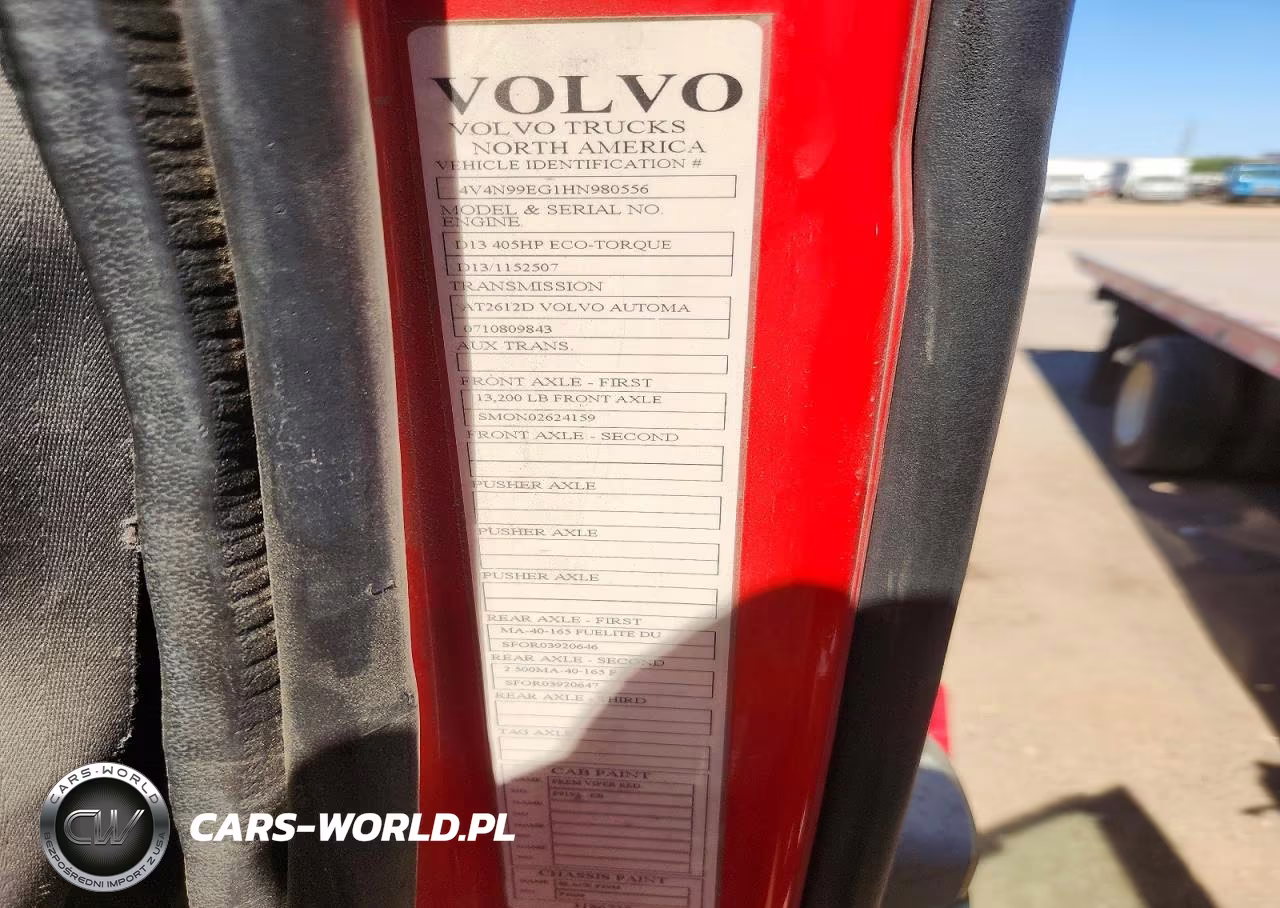 2017 Volvo Vn Vnl VIN:4V4N99EG1HN980556 - 10