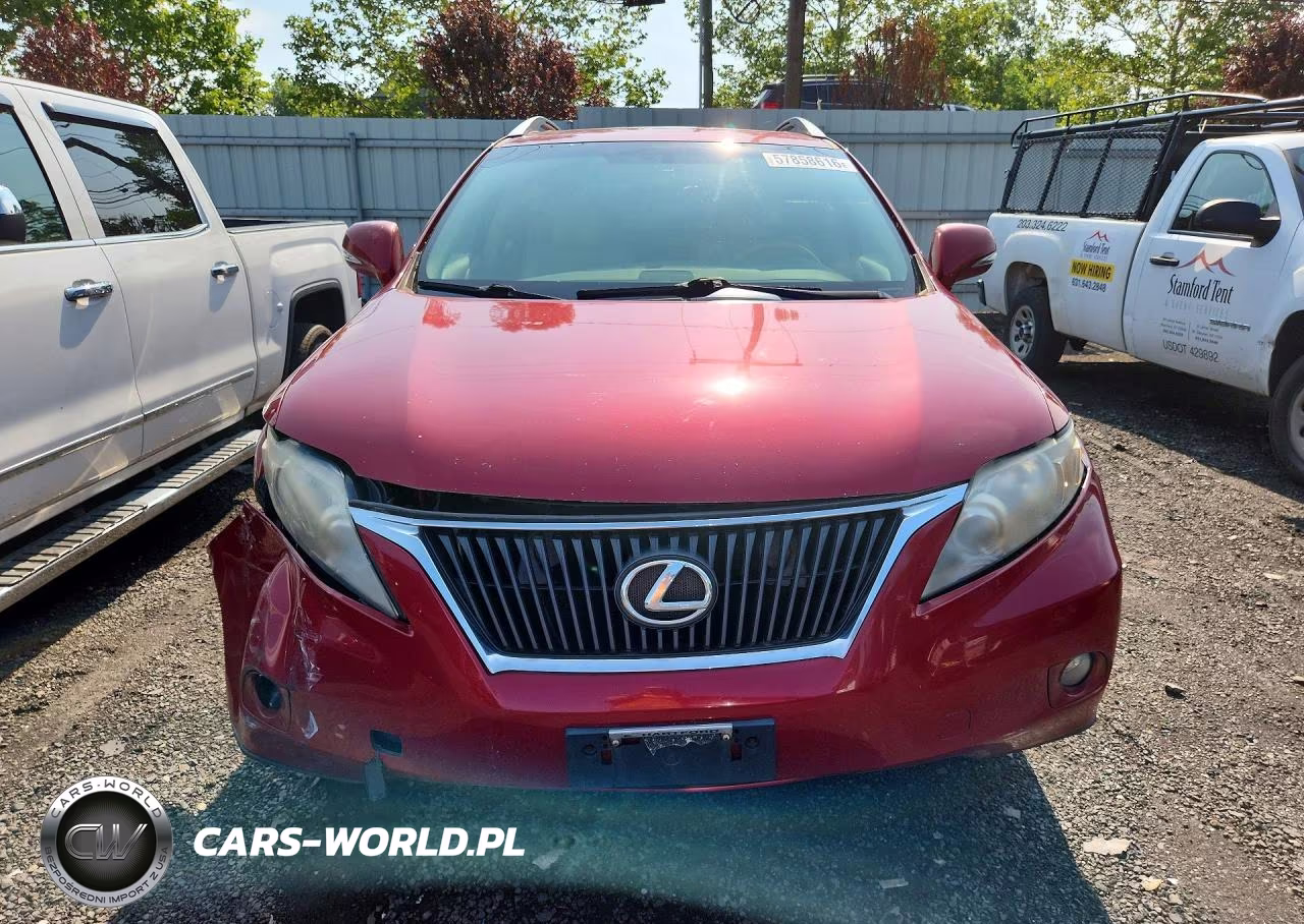 2010 Lexus Rx 350 VIN:2T2BK1BAXAC069263 - 5