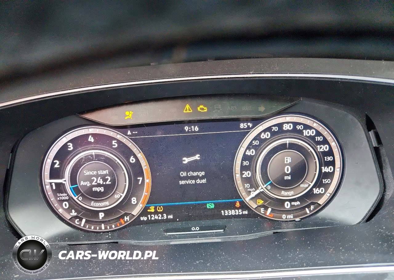 2019 Volkswagen Tiguan Sel Premium VIN:3VV4B7AX2KM020123 - 9