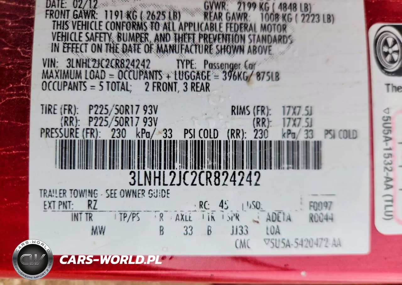 2012 Lincoln Mkz VIN:3LNHL2JC2CR824242 - 12