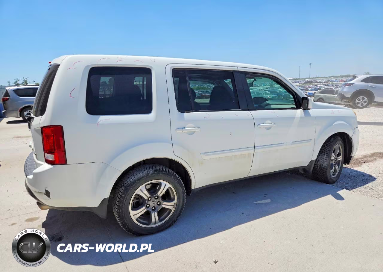 2015 Honda Pilot Se VIN:5FNYF3H34FB034082 - 3