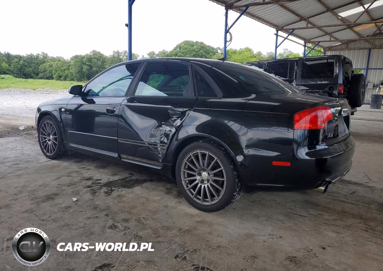 2007 Audi A4 S-Line 2.0T Turbo VIN:WAUBF78E17A017343 - 2