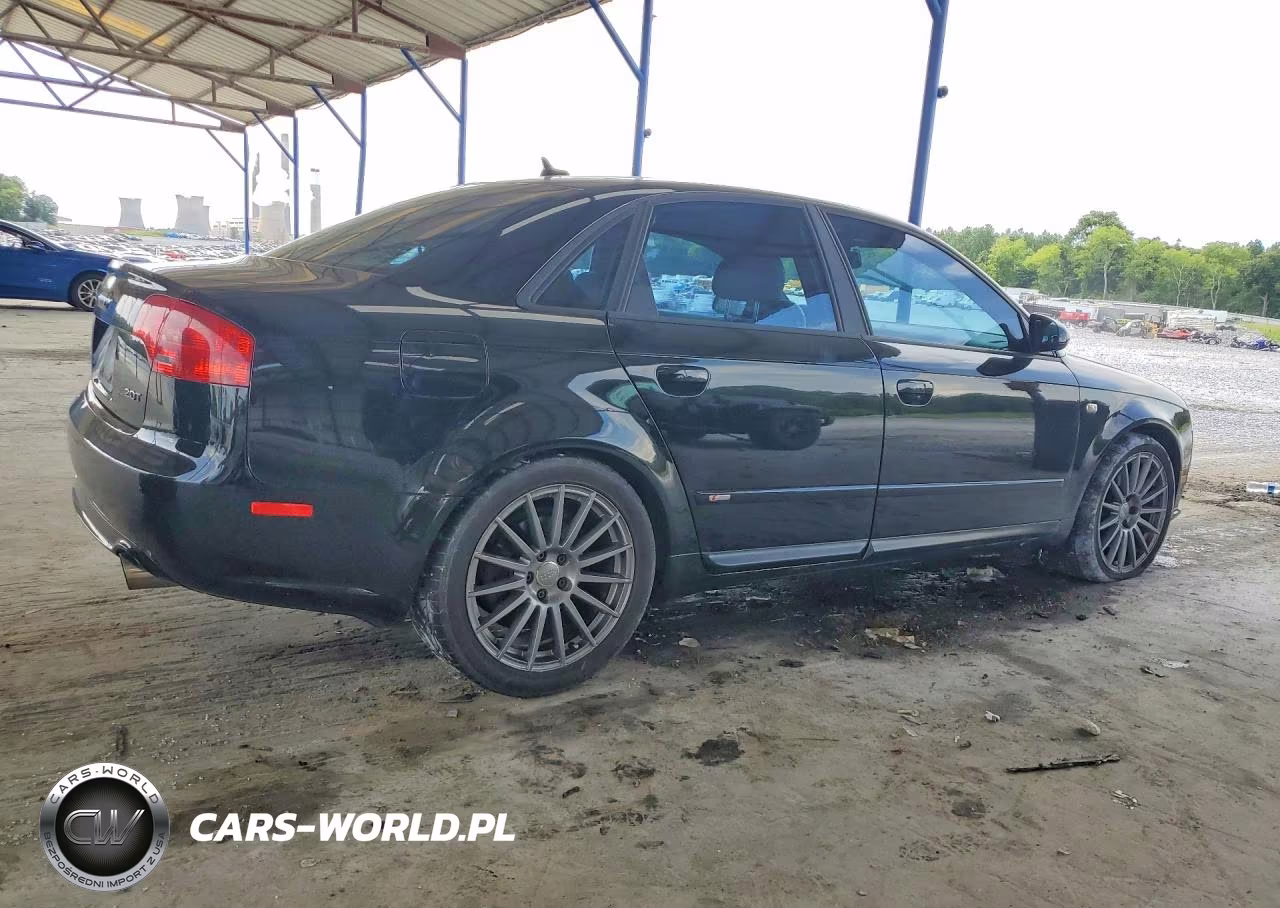 2007 Audi A4 S-Line 2.0T Turbo VIN:WAUBF78E17A017343 - 3