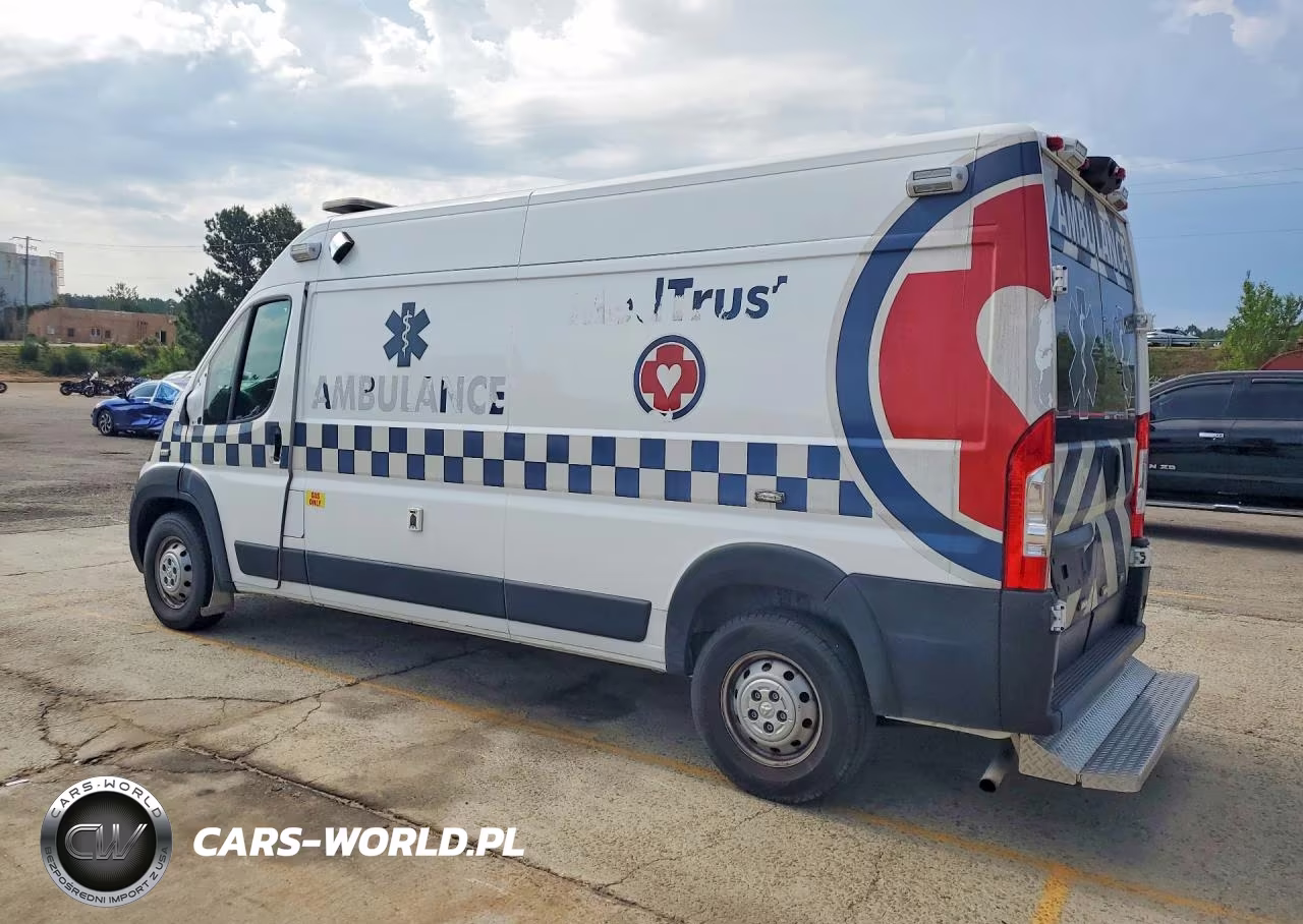 2023 Ram Promaster - Ambulance Body VIN:3C6LRVDG9PE513912 - 2