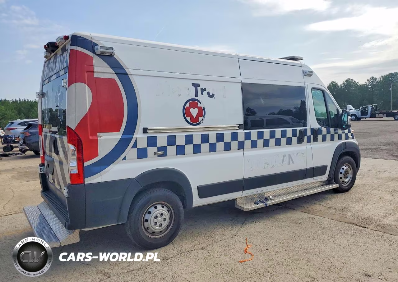 2023 Ram Promaster - Ambulance Body VIN:3C6LRVDG9PE513912 - 3