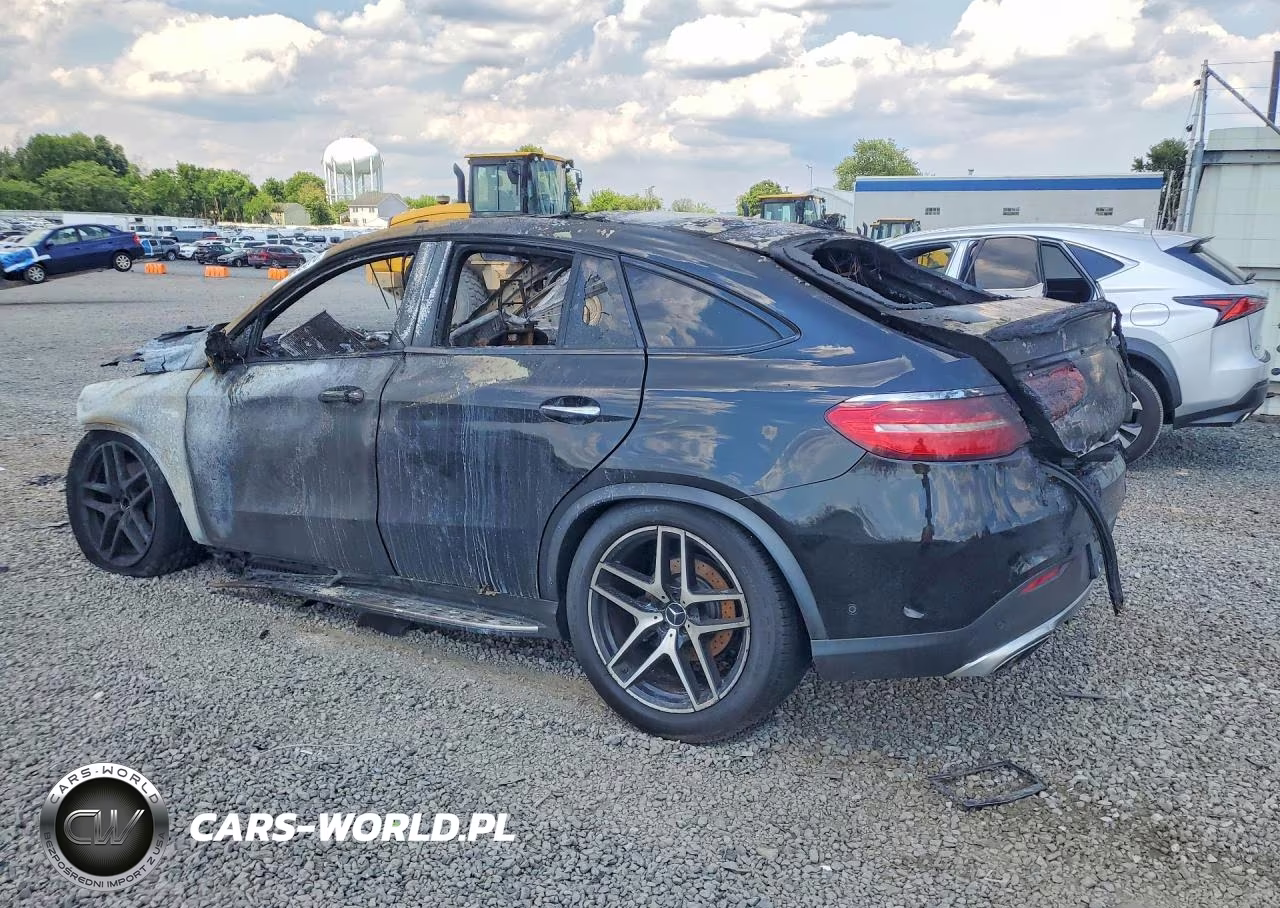 2017 Mercedes-Benz Gle Coupe 43 Amg VIN:4JGED6EB5HA074829 - 2