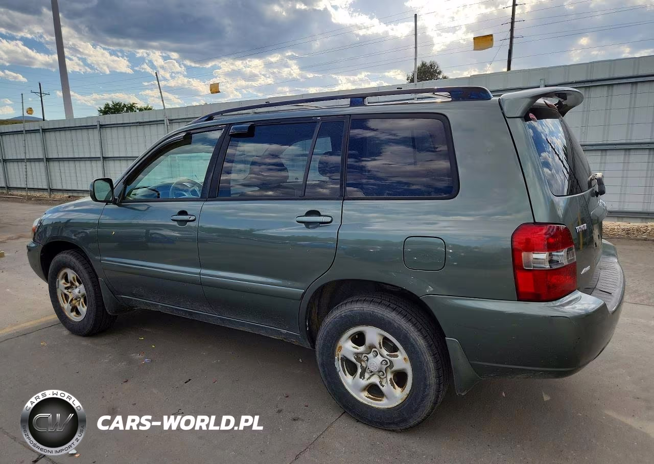2007 Toyota Highlander Base VIN:JTEHD21AX70046581 - 2