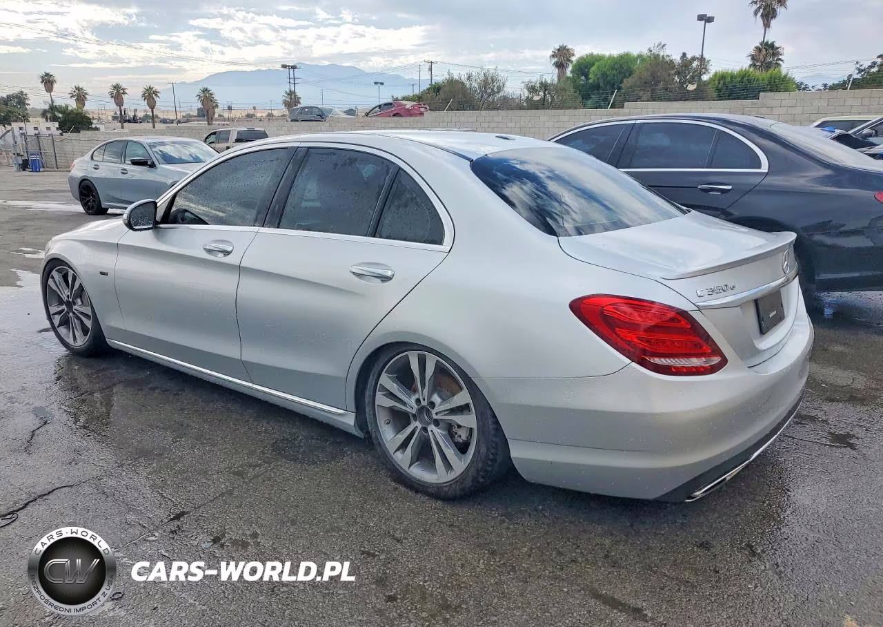 2018 Mercedes-Benz C 350E VIN:55SWF4HB6JU259275 - 2