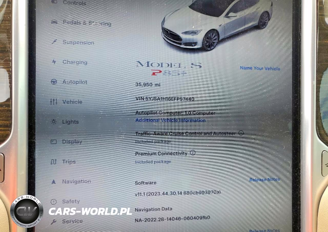 2014 Tesla Model S VIN:5YJSA1H16EFP57440 - 9