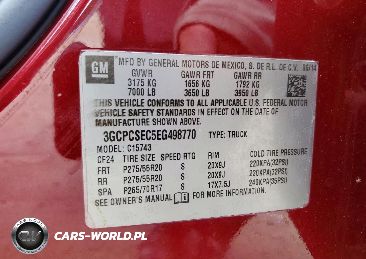 2014 Chevrolet Silverado C1500 Ltz VIN:3GCPCSEC5EG498770 - 12