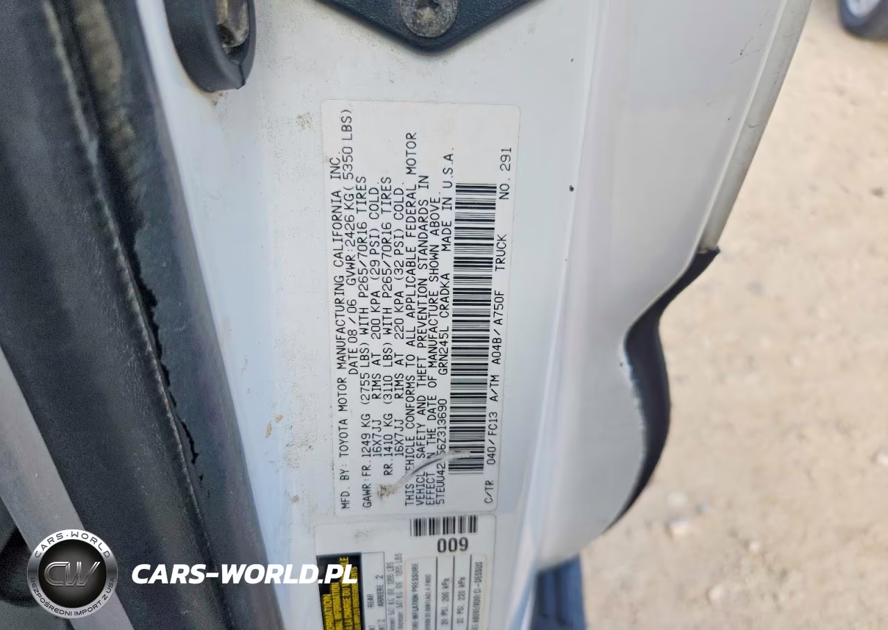 2006 Toyota Tacoma Access Cab VIN:5TEUU42N56Z313690 - 12