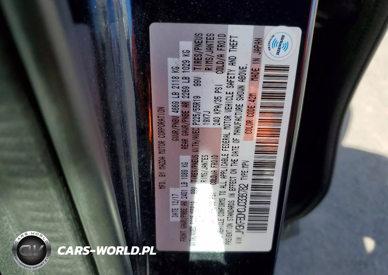2018 Mazda Cx-5 Grand Touring VIN:JM3KFBDM0J0338782 - 13