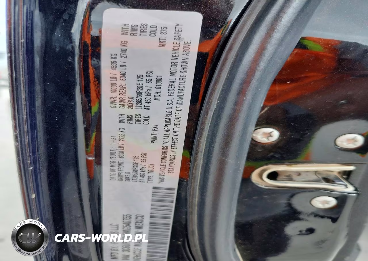 2021 Ram 2500 Limited VIN:3C6UR5SL5MG540755 - 13