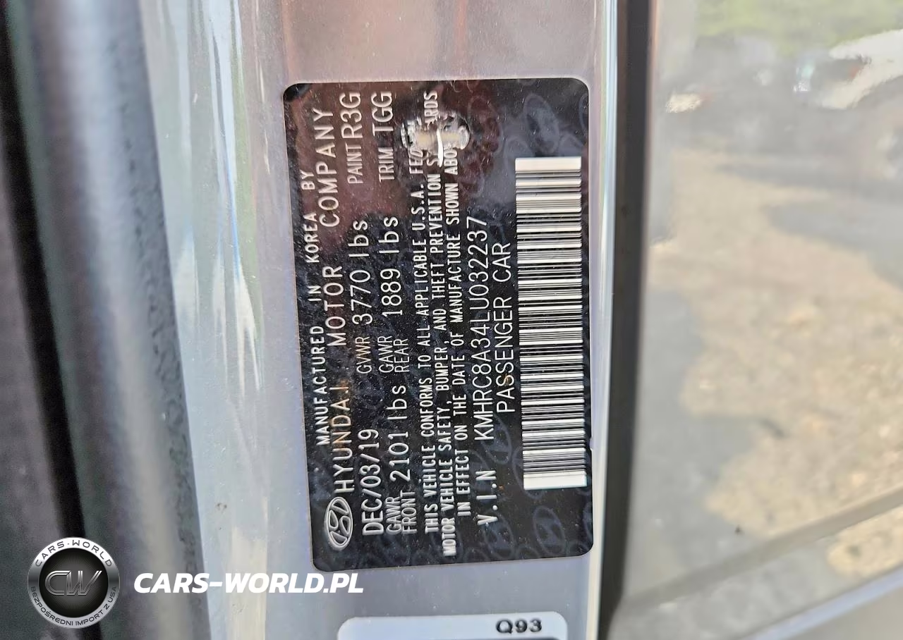 2020 Hyundai Venue Sel VIN:KMHRC8A34LU032237 - 12