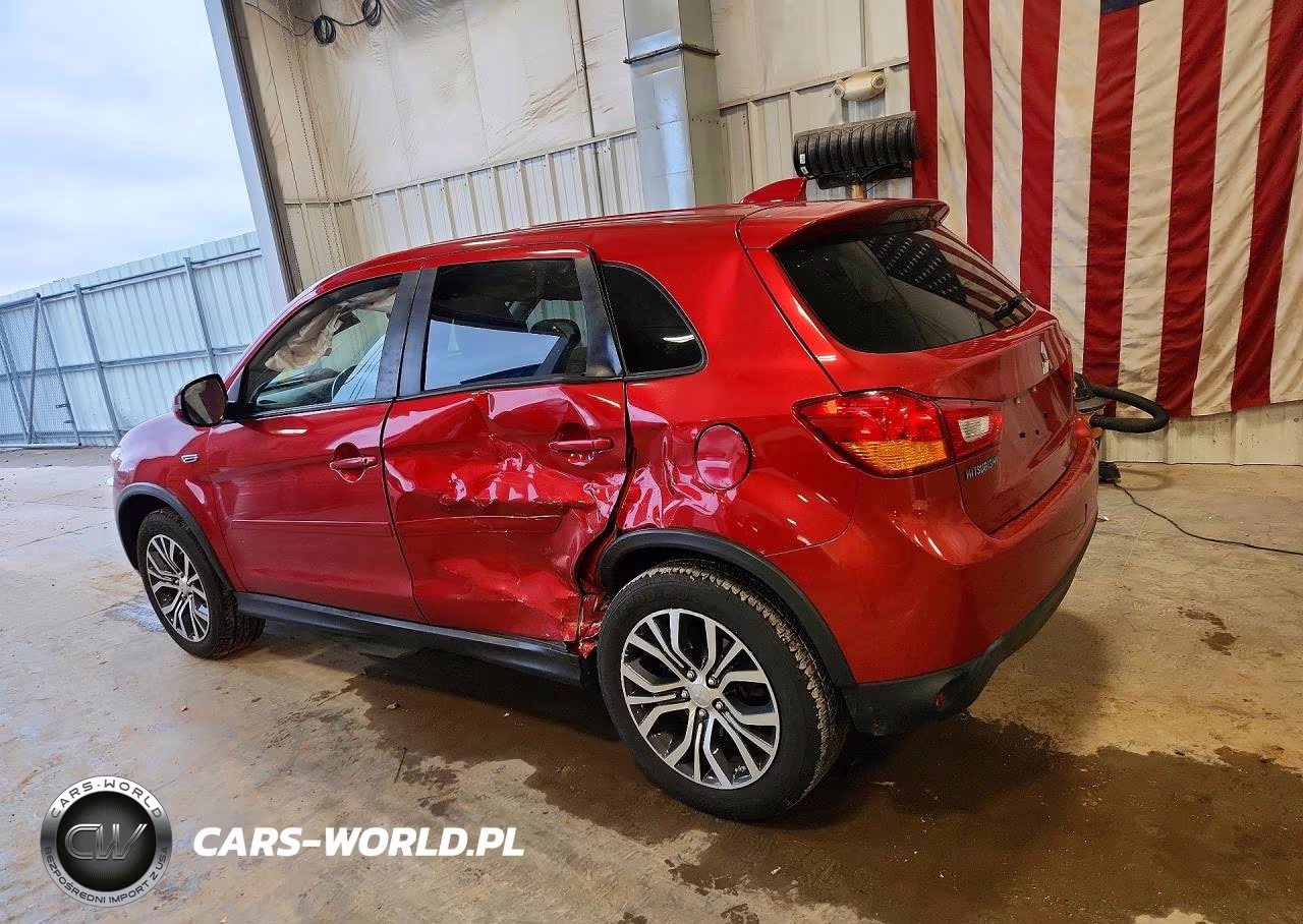 2017 Mitsubishi Outlander Sport Es VIN:JA4AP3AUXHZ009017 - 2