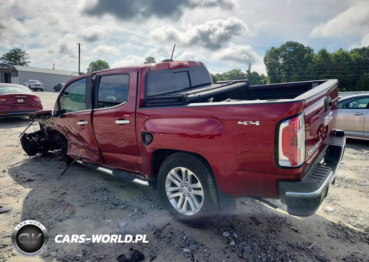 2018 GMC Canyon Slt VIN:1GTG6DEN6J1305586 - 2