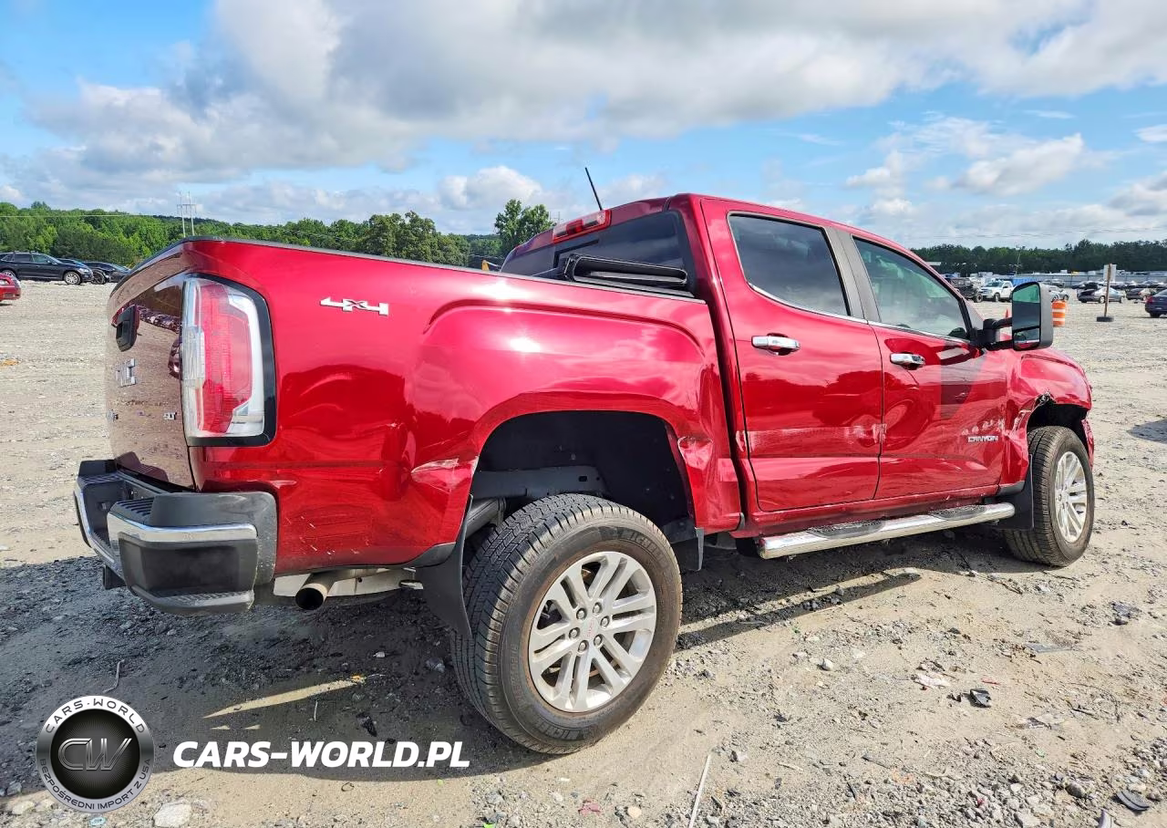 2018 GMC Canyon Slt VIN:1GTG6DEN6J1305586 - 3