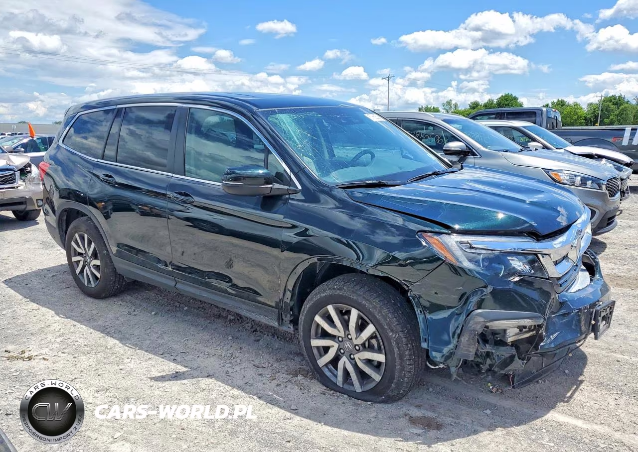 2020 Honda Pilot Exl VIN:5FNYF6H54LB013036 - 4