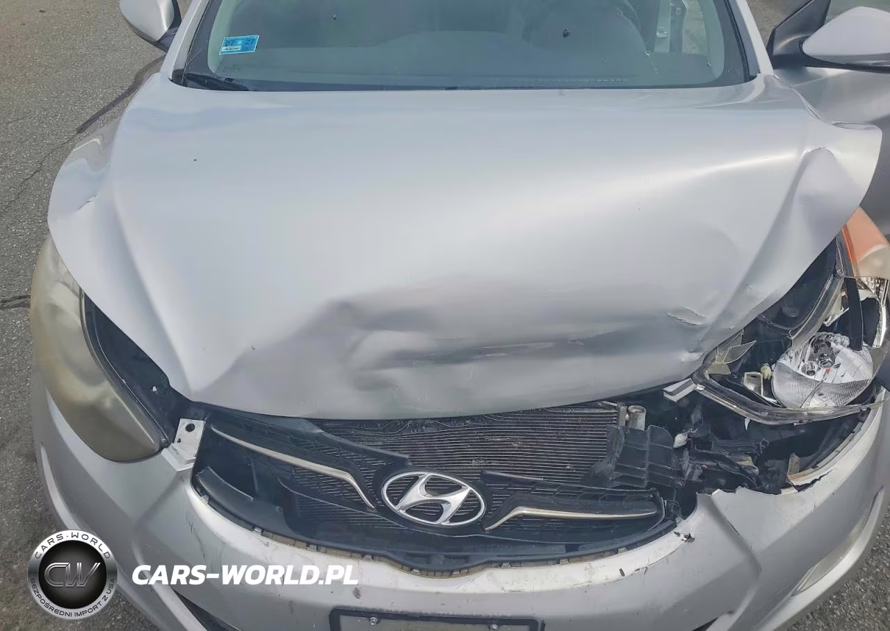 2013 Hyundai Elantra Limited VIN:KMHDH4AE1DU928311 - 11