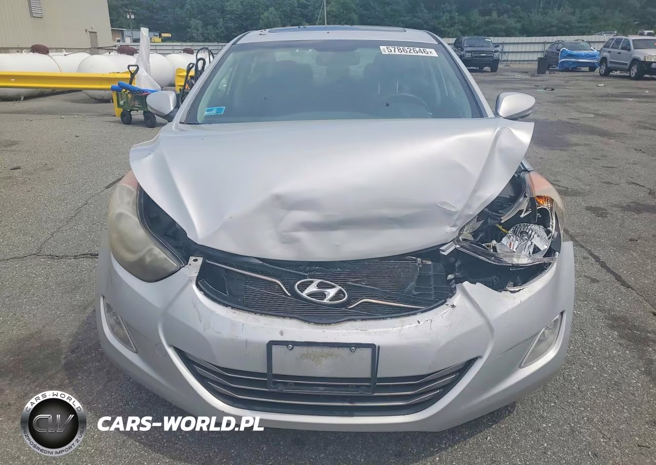 2013 Hyundai Elantra Limited VIN:KMHDH4AE1DU928311 - 5
