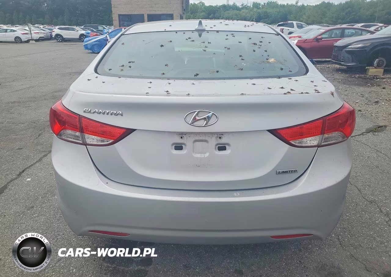 2013 Hyundai Elantra Limited VIN:KMHDH4AE1DU928311 - 6