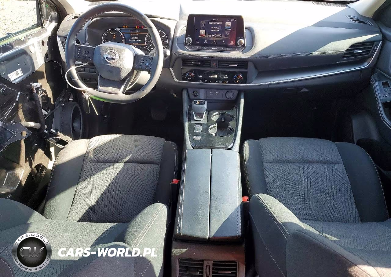 2025 Nissan Rogue Sv VIN:5N1BT3BA0SC799444 - 8