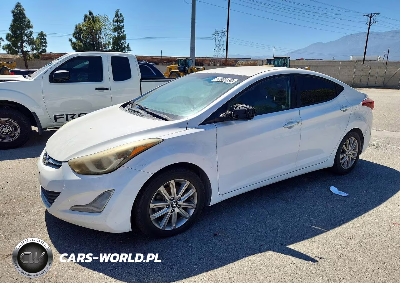 2014 Hyundai Elantra Se – zdjęcie 1 z 12