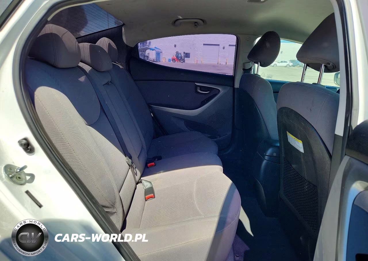 2014 Hyundai Elantra Se VIN:5NPDH4AE6EH507846 - 10