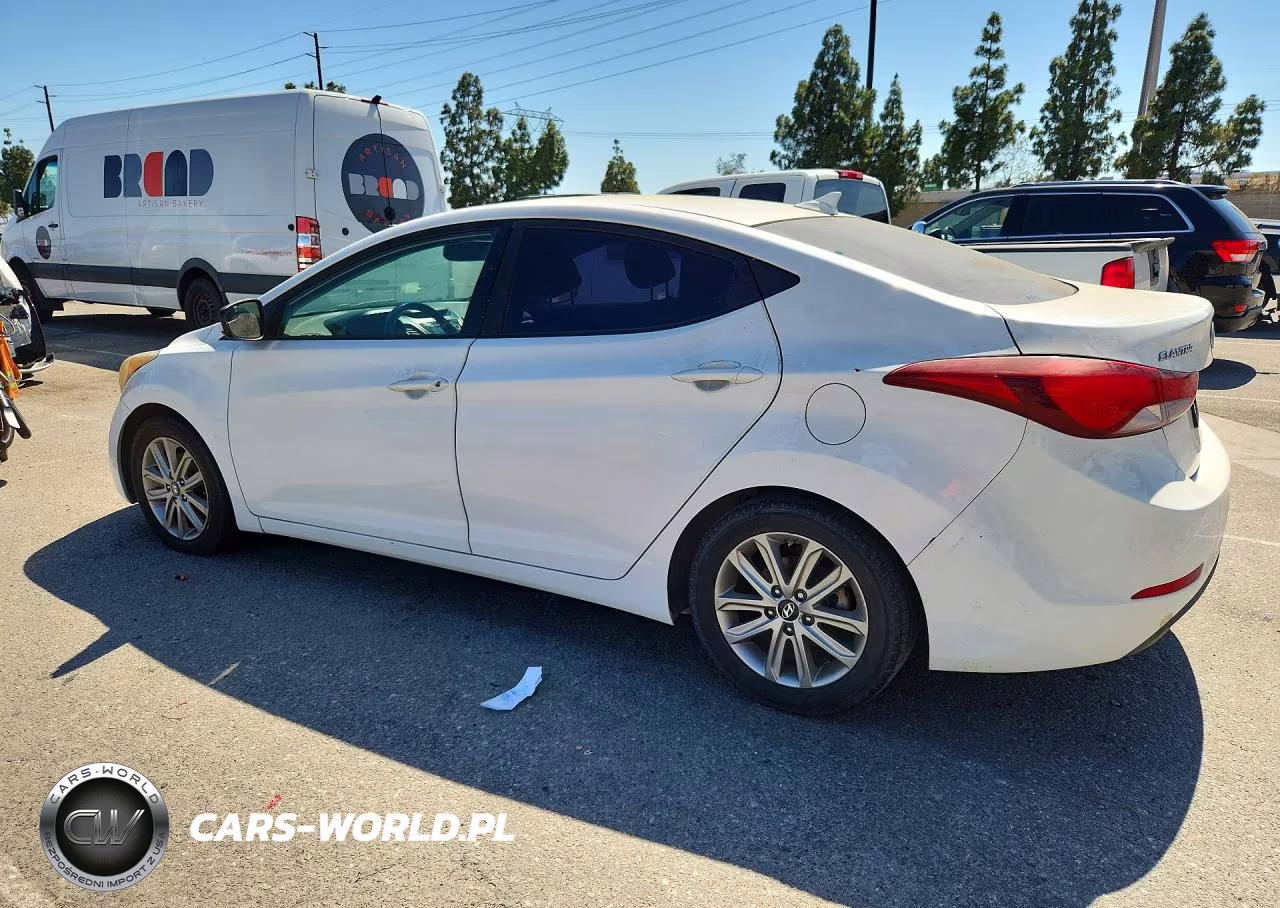 2014 Hyundai Elantra Se VIN:5NPDH4AE6EH507846 - 2
