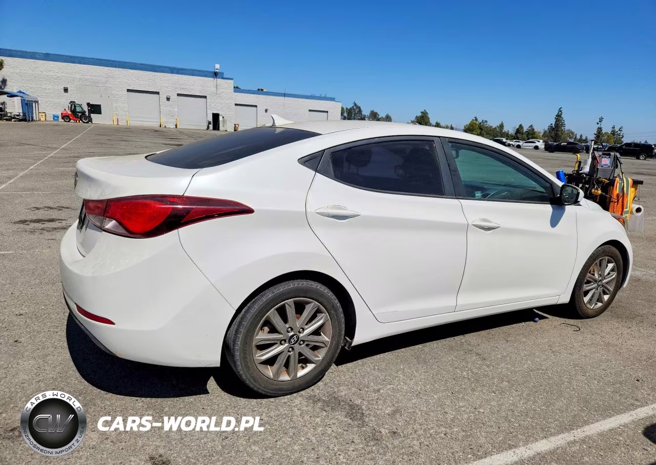 2014 Hyundai Elantra Se VIN:5NPDH4AE6EH507846 - 3