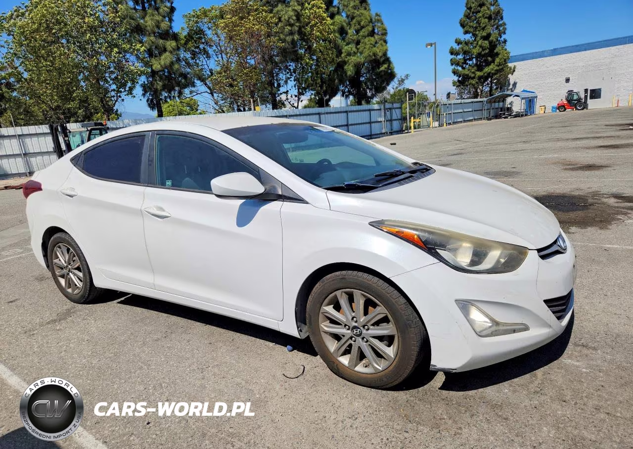 2014 Hyundai Elantra Se VIN:5NPDH4AE6EH507846 - 4