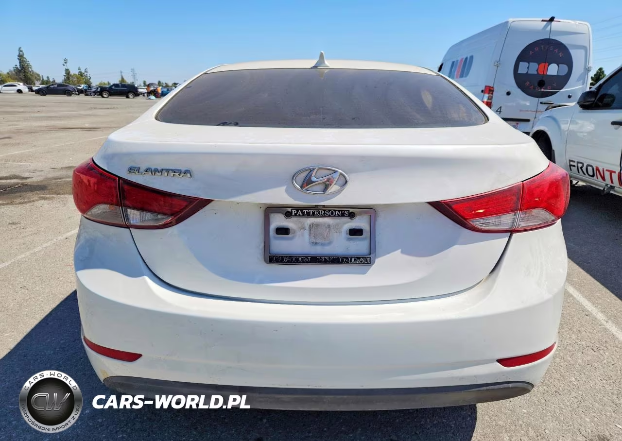 2014 Hyundai Elantra Se VIN:5NPDH4AE6EH507846 - 6