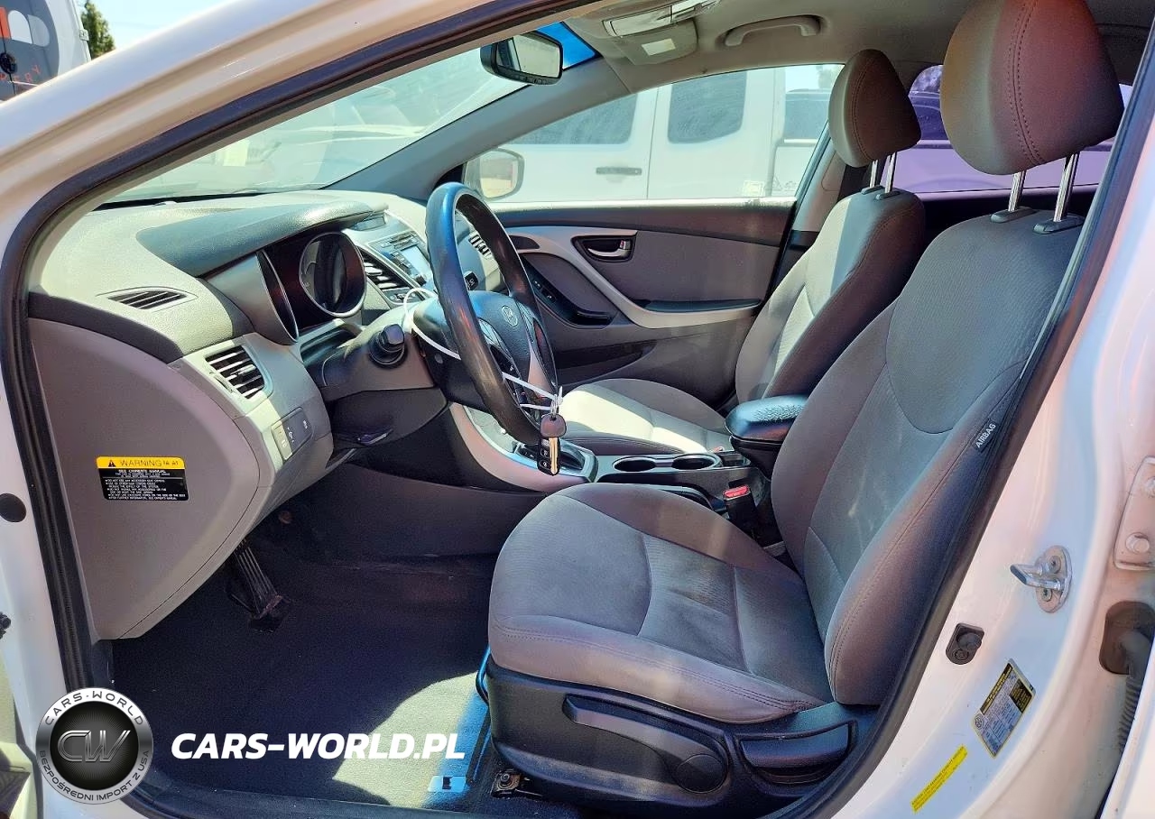 2014 Hyundai Elantra Se VIN:5NPDH4AE6EH507846 - 7