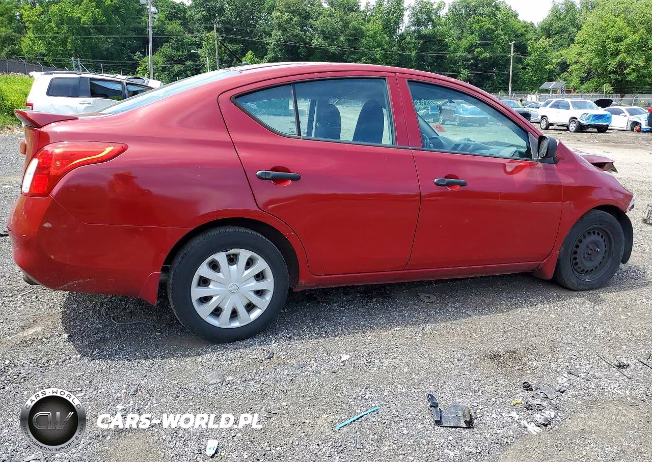 2014 Nissan Versa 1.6 S Plus VIN:3N1CN7APXEL874775 - 3