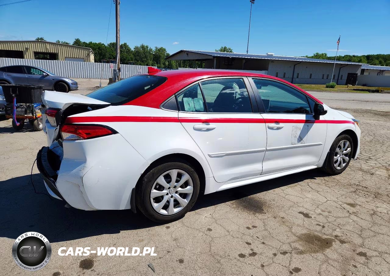 2020 Toyota Corolla Le VIN:5YFEPRAE9LP139179 - 3